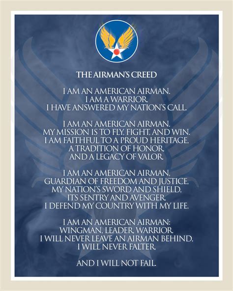 air force civilian creed.